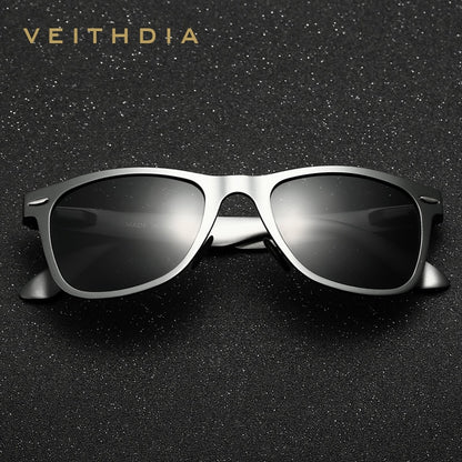 VEITHDIA Sunglasses Brand Designer Aluminum Magnesium Men Sun Glasses Women Fashion Outdoor Eyewear Accessories For Male/Female